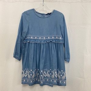 Blue & Blu NWT Dress Beautiful embroidery